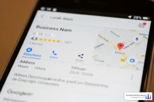 Google Business page management