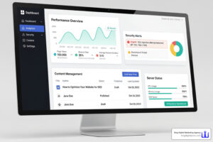 what does a website manager change for a maintenance