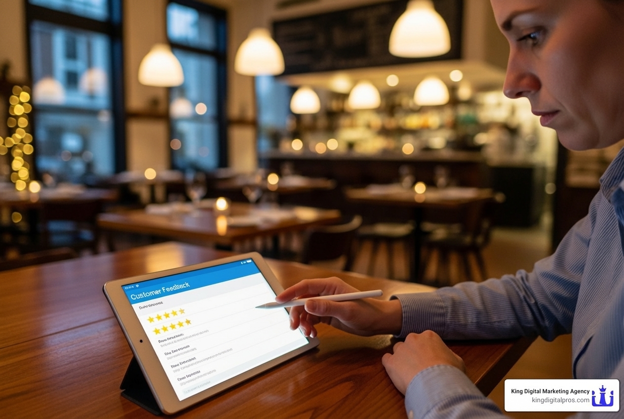 restaurant review management