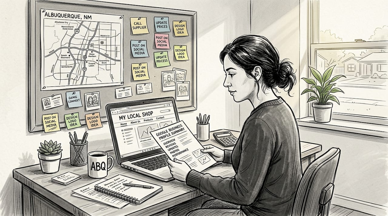 Albuquerque Business Owner Reviews Local Seo Profile