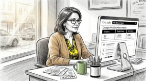 Albuquerque Small Business Owner At Desk