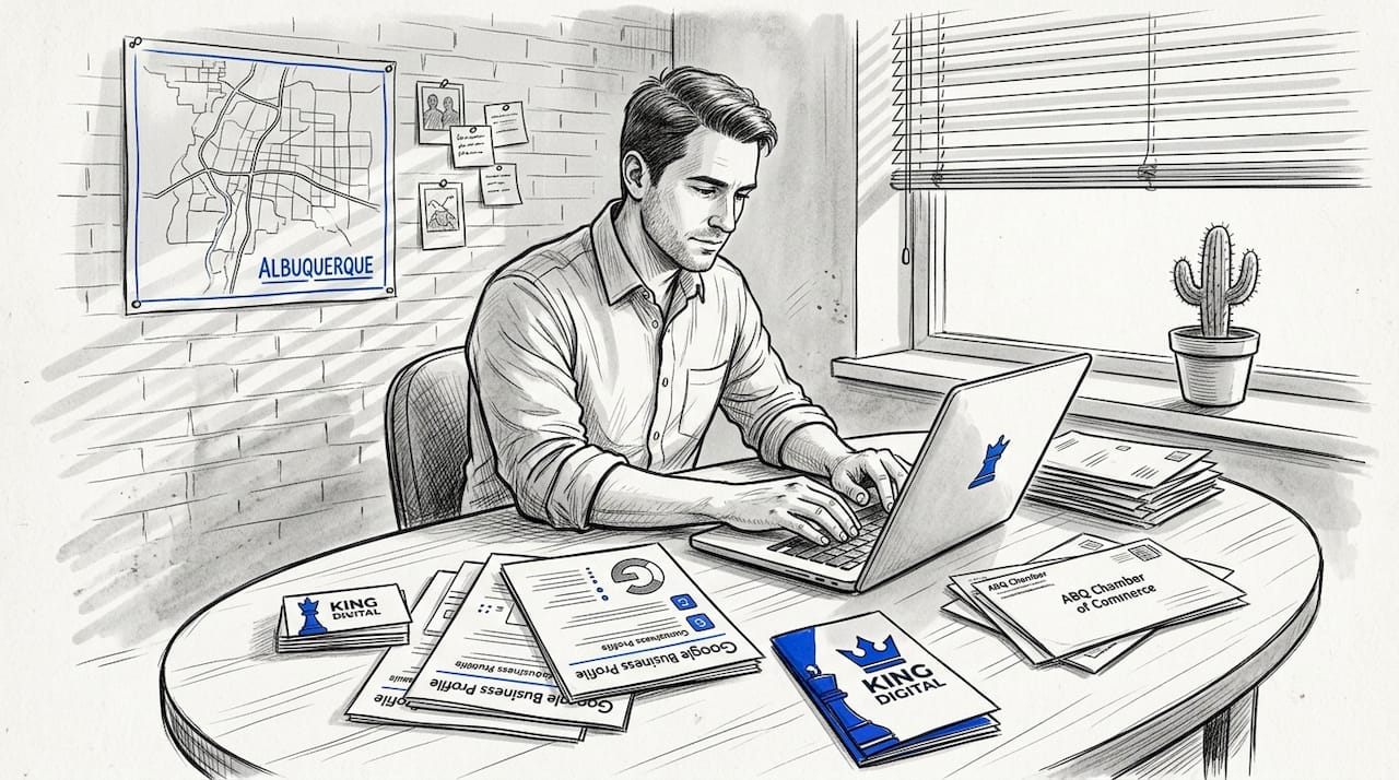 Albuquerque Business Owner Managing Digital Profile