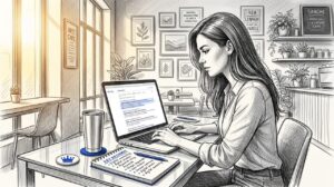 Business Owner Looks At Search Intent Results