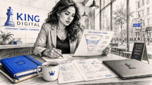 Home 37 Marketing Manager Reviewing Lead Generation Funnel