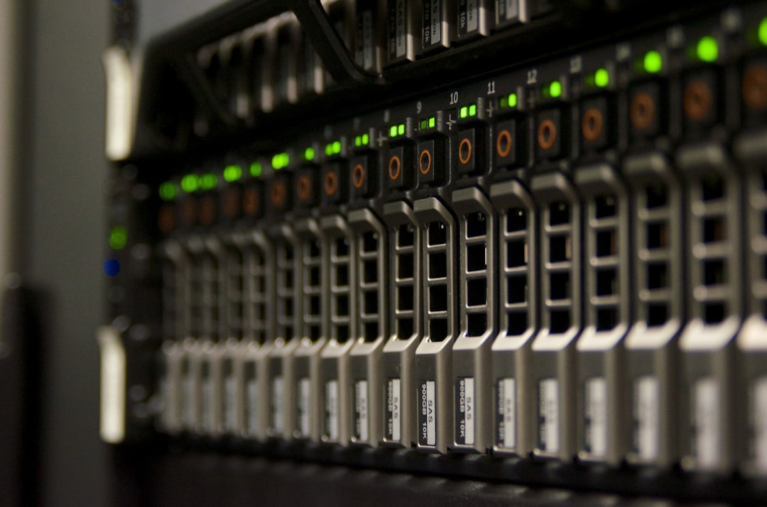 Reliable Web Hosting Server Rack Data Center