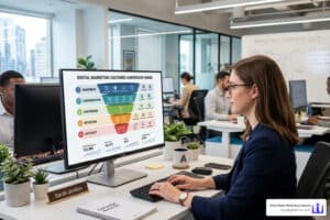 Customer Conversion Funnel Digital Marketing - Customer Conversion