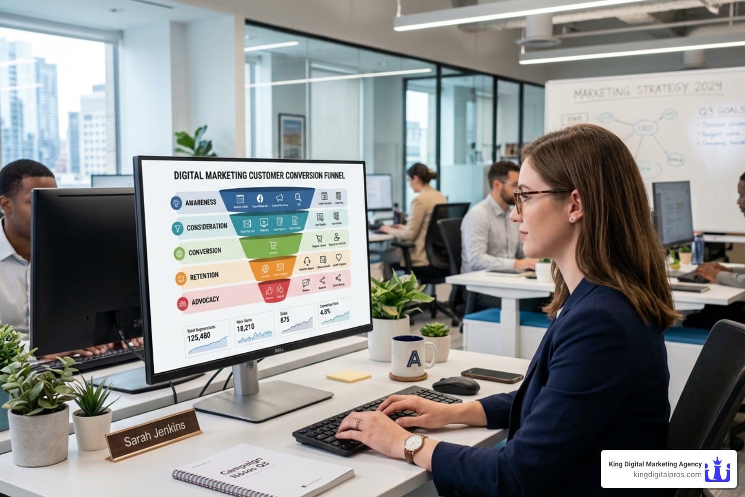 Customer Conversion Funnel Digital Marketing - Customer Conversion