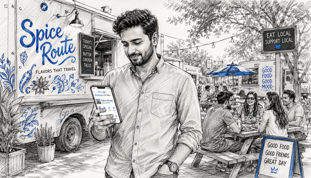 Local Business Owner Updating Google Profile