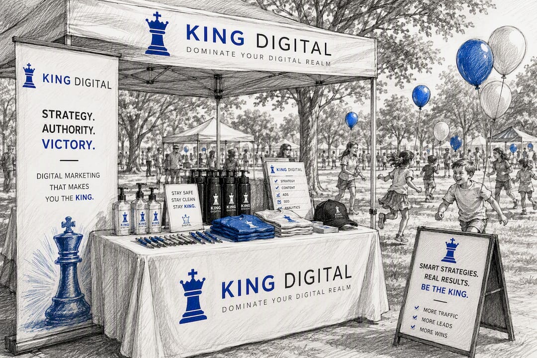 Community Event Sponsorship Materials On Table