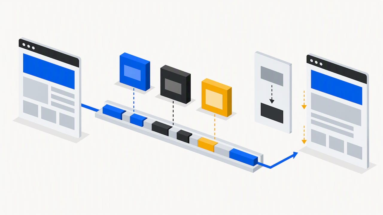 Illustration Of Scripts Causing Layout Shifts
