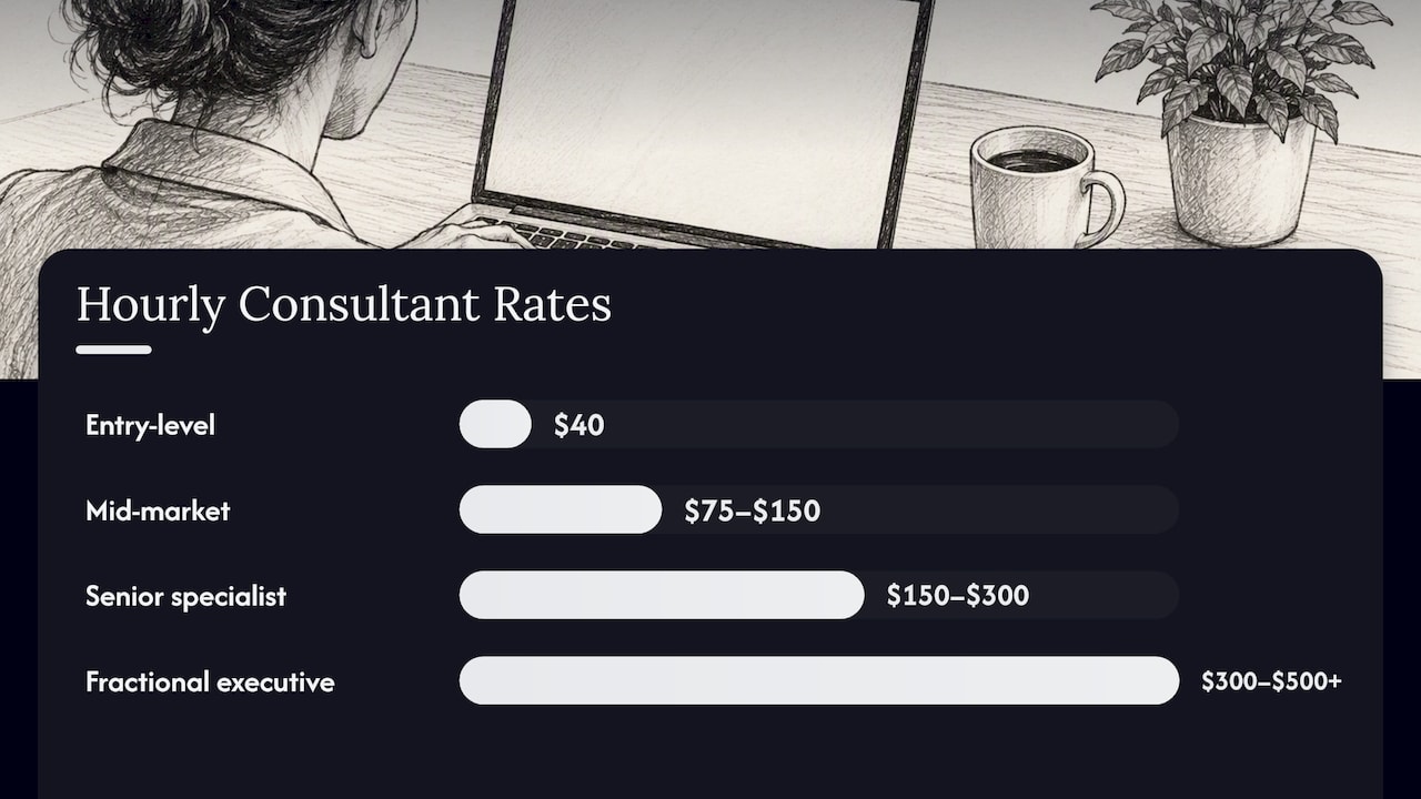 U.S. Marketing Consultant Rates: What $50–$500+ Gets You 1 Hourly Rate Ranges By Consultant Experience