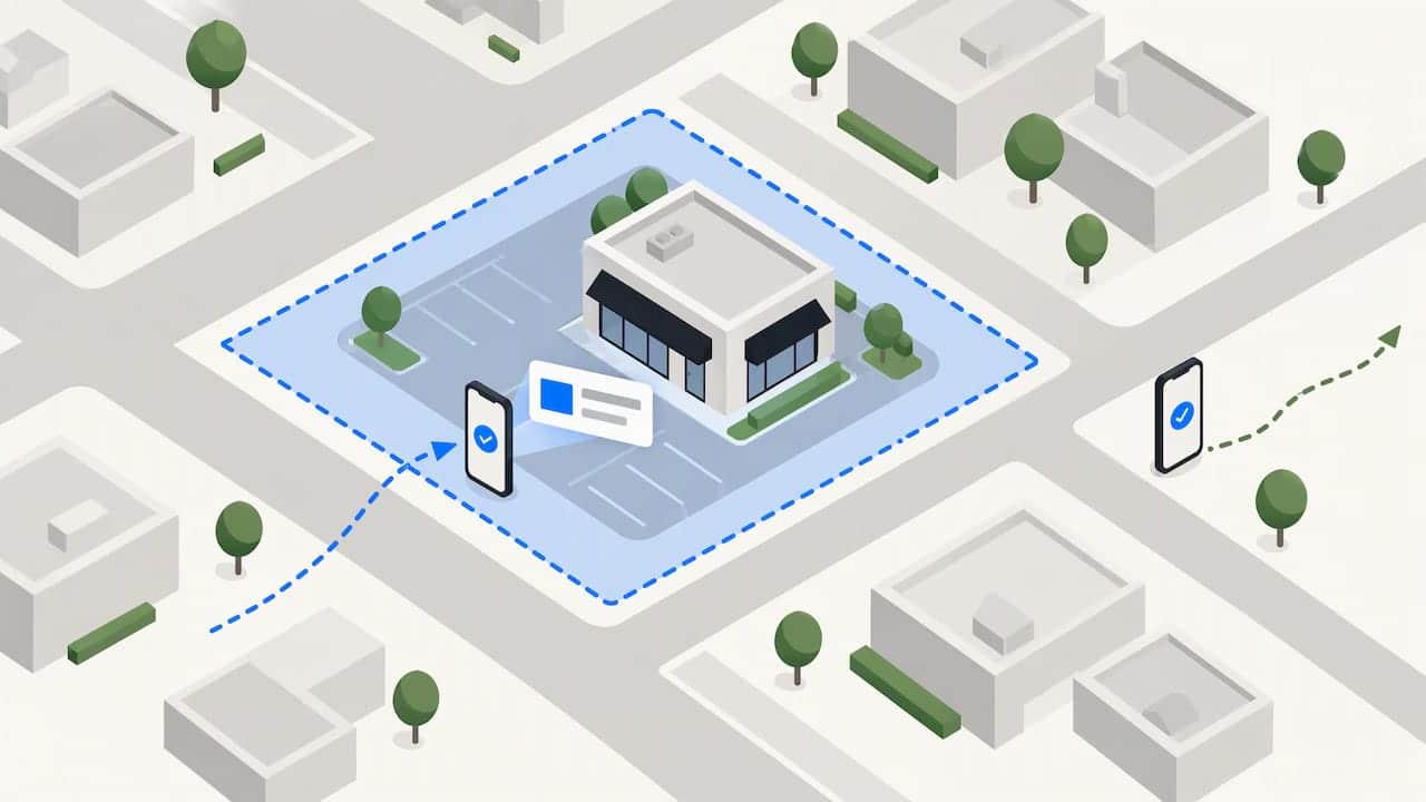 Opted-In Phone Enters A Geofenced Ad Area