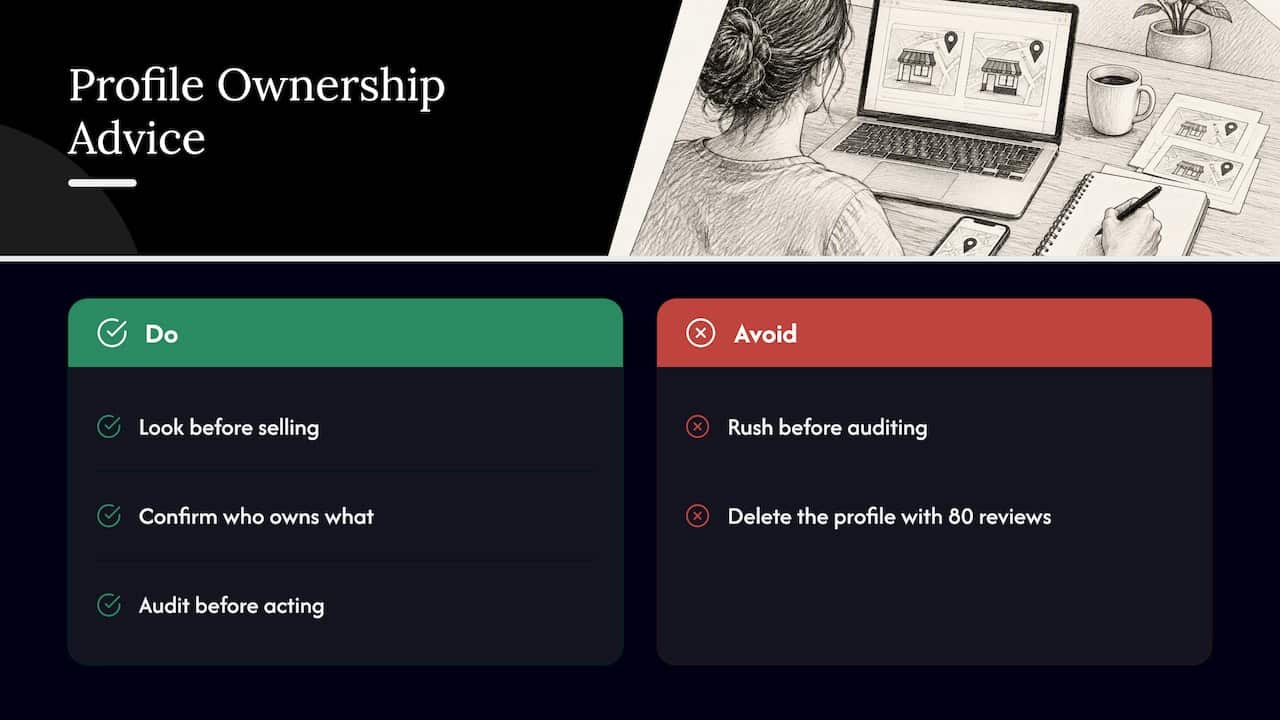 Our Perspective: Treat The Profile As Your Storefront — Overview Diagram